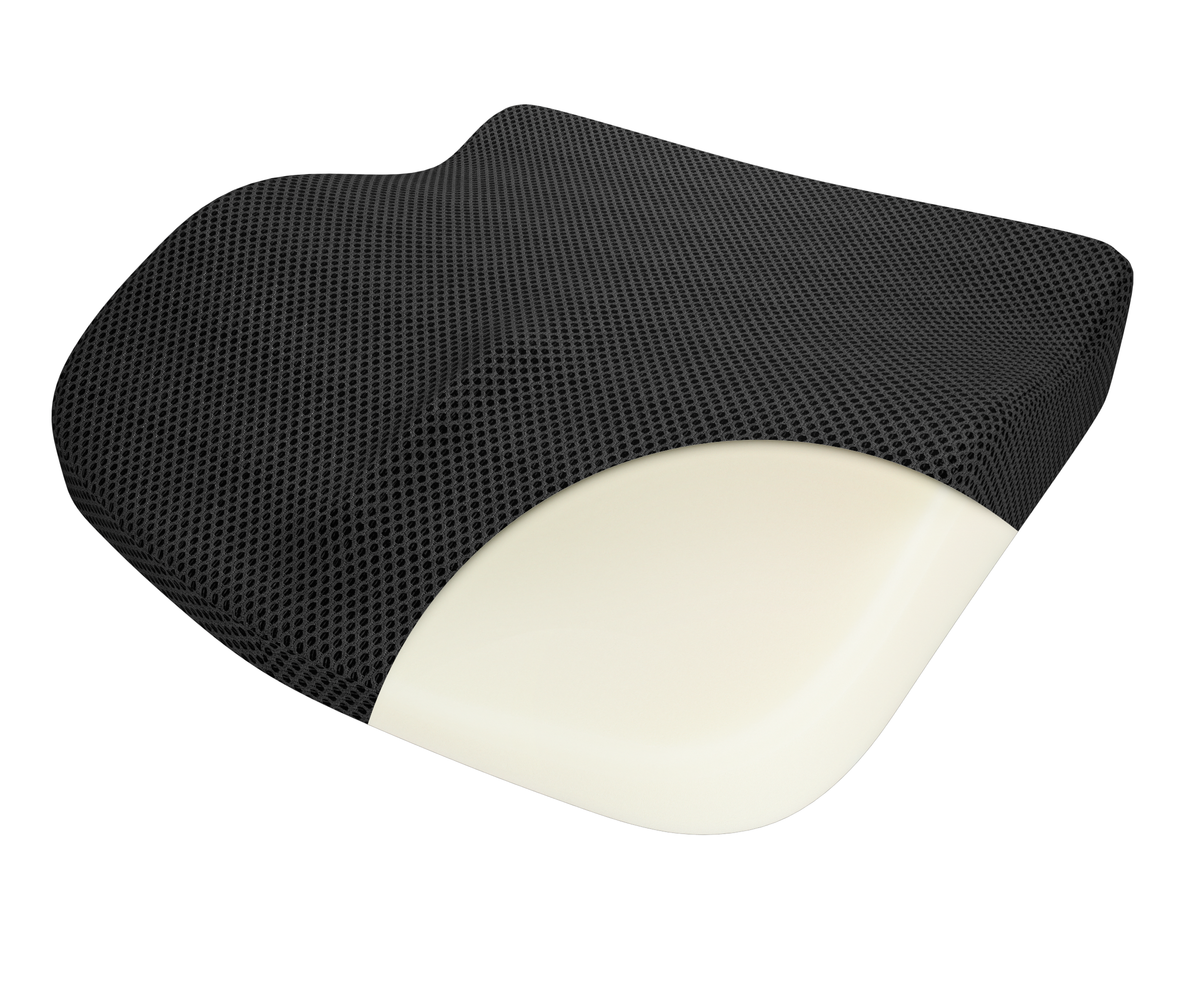 Cojin 2 en 1 Theraplus Negro (Theraplus 2-in-1 Black Cushion) - Imagen 7