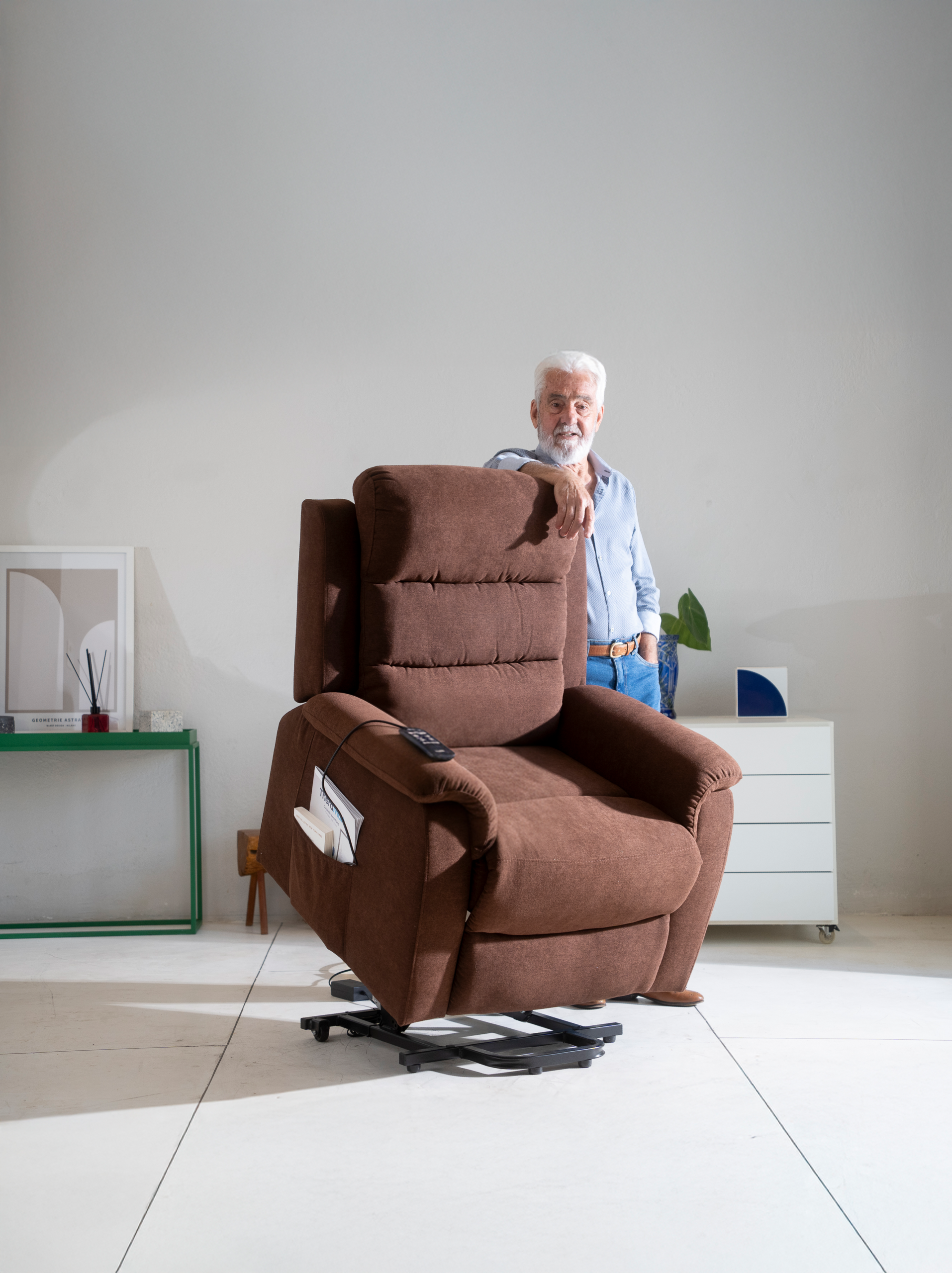 Sillon Theralift Brown (TheraliftBrown Lift Chair) - Imagen 3