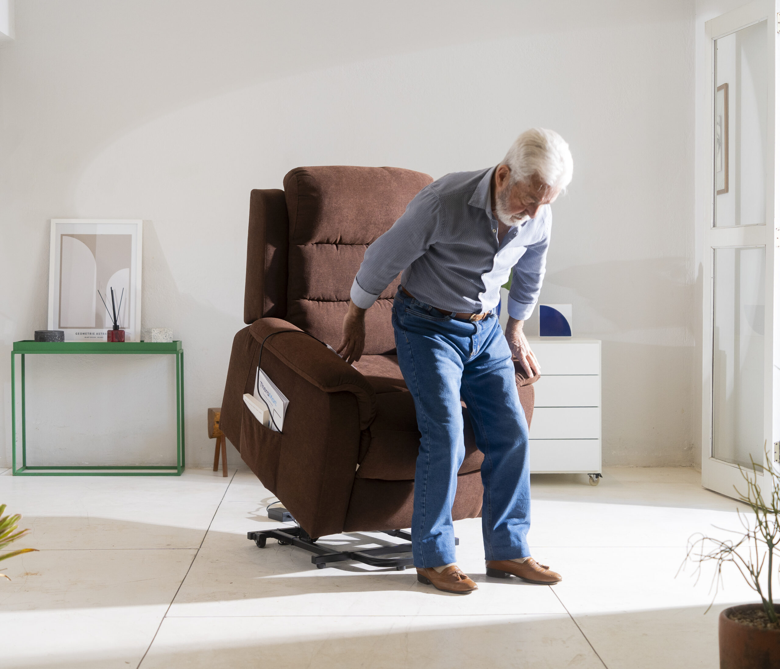 Sillon Theralift Brown (TheraliftBrown Lift Chair) - Imagen 6