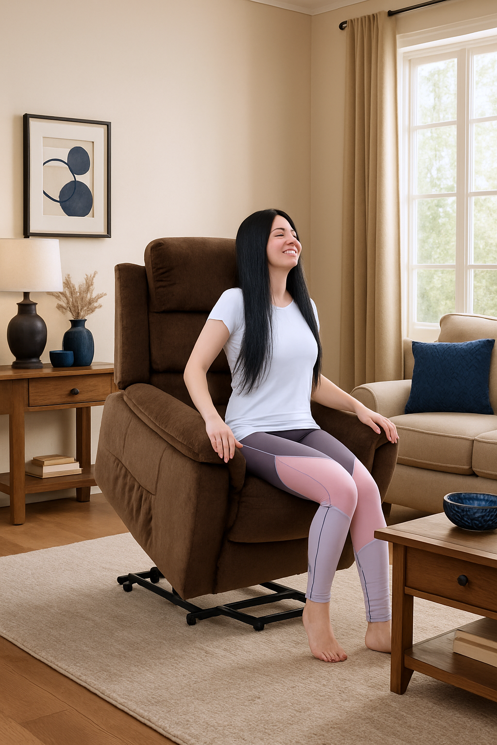 Sillon Theralift Brown (TheraliftBrown Lift Chair) - Imagen 7