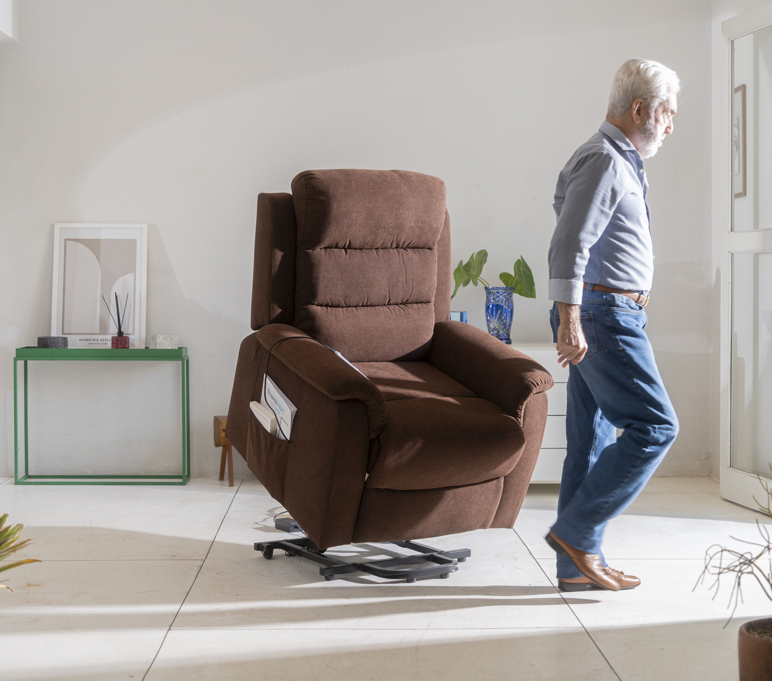 Sillon Theralift Brown (TheraliftBrown Lift Chair) - Imagen 8